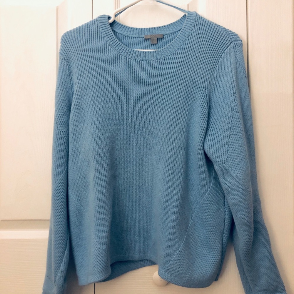 COS Light Blue Sweater, size M